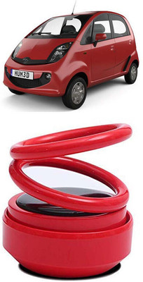 Dvis Orange Car Freshener Diffuser Car Air Freshener Solar Rotating Perfume D-1498(150 ml)