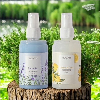 RODASI LAVENDER LEMON LIME Car Freshener Spray RODASSSS_AV_FLVLL100ML(2 x 100 ml)