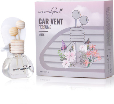 Aromahpure Car Perfume Vent Clip Musk Fragrance Car Air Freshener Last upto 30 days Car Freshener Diffuser VENT-POD-3(14 ml)
