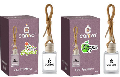 Cariiva CRYSTAL - GREEN APPLE Car Freshener Diffuser CR_02(2 x 10 ml)