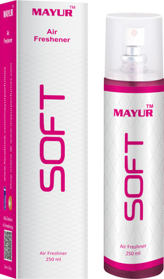 MAYUR Soft Without Gas Air Freshener 250 ml Car Freshener Spray Soft(250 ml)