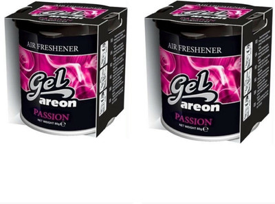 areon Passion (PACK OF 2) Car Freshener Blocks Passion Gel(2 x 80 g)