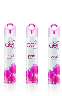 Godrej Petal Crush, Pink Spray(3 x 220 ml)