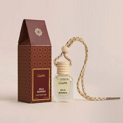 Llum Wild Berries Hanging Car Air Freshener Luxury, Organic Toxin-Free Diffuser Car Freshener Diffuser Wild Berries Hanging Car Air Freshener Luxury, Organic Toxin-Free Long Lasting Car Freshener Diffuser (10 ml)(10 ml)