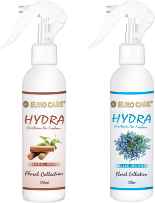 Euro Care Blue Berry, Sandal wood Spray Blue Berry-Sandal wood-Scent(400 ml)