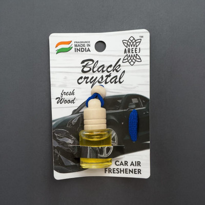 areej Black crystal Car Freshener Diffuser Car hanging perfume Car air freshener(8 ml)