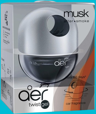 Godrej Musk Car Freshener Car Freshener Diffuser Aer_Twist194(45 g)