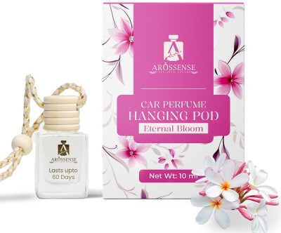 Arossense Eternal Bloom Car Air Freshner Long Lasting | Car Perfumes Hanging Pod Car Freshener Diffuser Aroma Swing - Eternal Bloom - 10 ml |Aroma with Essential Oils in Glass Bottle with Wooden Diffuser Lid|Car Freshners|Premium Car perfume| Car Hanging Accessories| Car Accessories Interior(10 ml) Arossense Eternal Bloom Car Air Freshner Long Lasting | Car Perfumes Hanging Pod Car Freshener Diffuser Aroma Swing - Eternal Bloom - 10 ml |Aroma with Essential Oils in Glass Bottle with Wooden Diffuser Lid|Car Freshners|Premium Car perfume| Car Hanging Accessories| Car Accessories Interior(10 ml)