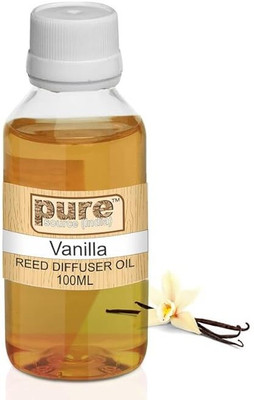 Pure Source India Vanilla Diffuser PSI-REEDIFUSER-OIL100ML-VANILLA-FC(100 ml)