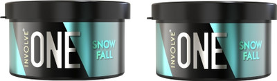 Involve ONE Snowfall Fragrance Organic Car Perfume Combo Car Freshener Blocks ONE Snowfall Fragrance Organic Car Perfume Combo(2 x 1 Units)
