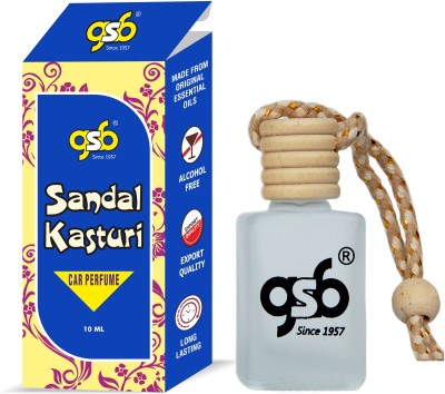 GANDHI SUGANDH BHANDAR Sandal Kasturi Hanging Air Car Freshener Diffuser(10 ml)