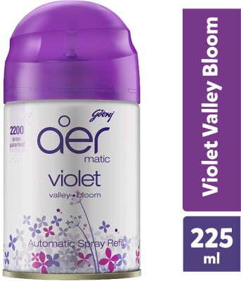 Godrej violet, bloom, valley, lavender Automatic Spray, Refill, Spray(225 ml)