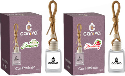 Cariiva JASMINE - STRAWBERRY Car Freshener Diffuser CR_02(2 x 10 ml)