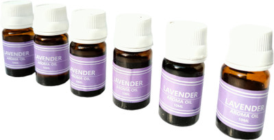 oberlo (Lavender, Aroma Oil Diffuser for Home Fragrance 10ml Each (Set of 6)(6 x 1 Units)