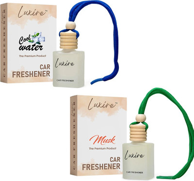 LUXIRE COOLWATER-MUSK Car Freshener Diffuser lxcombo(2 x 10 ml)
