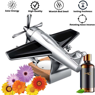 Znee Smart Lemon Car Freshener Diffuser Car Dashboard Solar Decoration Plane Perfume(10 ml)