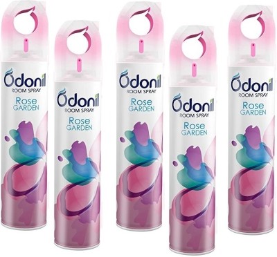 Odonil Room Spray Air Freshener Rose Garden Room Spray-Pk-5 Spray(5 x 220 ml)