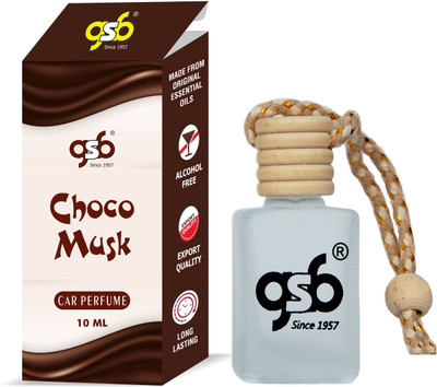 GANDHI SUGANDH BHANDAR Choco Musk Hanging Air Car Freshener Diffuser chocomuslcargsb(10 ml)