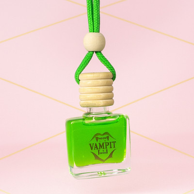 VAMPIT Strawberry_Forest Green, Car Freshener Hanging/Car Perfumes Accessories, LongLasting Diffuser, Aroma Oil Strawberry_forest green(12 ml)