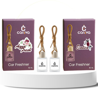 Cariiva AQUAFRESH-EXOTICA Car Freshener Diffuser CR_02(2 x 10 ml)