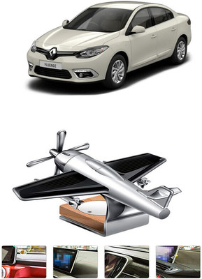 YUNEIK Car Aroma Air Freshener Perfume Solar Power Rotating Perfume Diffuser For Car Diffuser 50-YNK-Silver Fan-467(100 g)