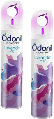 Odonil Room Spray Air Freshener Lavender MIST Room Spray-Pk-2 Spray LavenderMIST-2(2 x 220 ml)