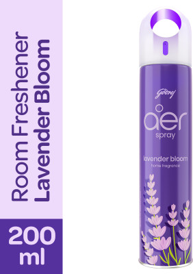 Godrej Aer Room Freshener - Lavender Bloom Spray Room Spray for Home & Office(200 ml)