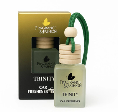 Fragrance & Fashion Pleasant Car Freshener Diffuser Trinity car freshner(10 ml)