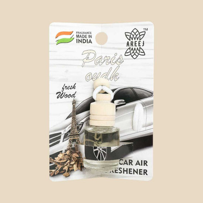 areej PARIS OUDH Car Freshener Diffuser Car hanging perfume Car air freshener(8 ml)
