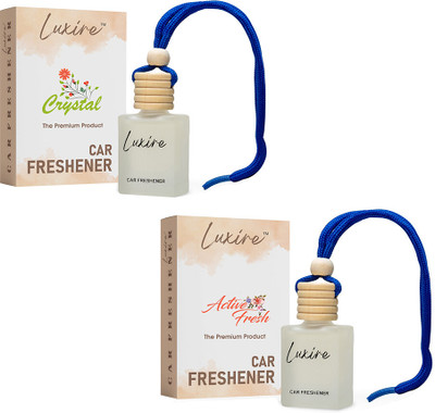 LUXIRE CRYSTAL, ACTIVE-FRESH Car Freshener Diffuser LX-CP(2 x 10 ml)