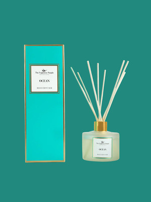 The Fragrance People Floral Aroma Oil, Diffuser Set, Diffuser Fragrance Reed Diffuser Oil in Glass Bottle - 8 Reeds (175ml) Diffuser Set(1 Units)