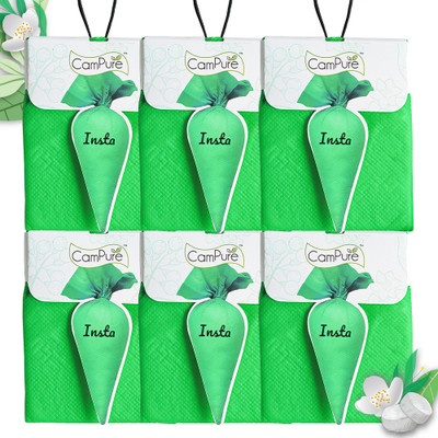 CamPure Insta Cone Jasmine (Pack of 6) Room, Car and Air Freshener & Mosquito Repellent Potpourri Camphor Insta Cone Jasmine (Pack of 6) Room, Car and Air Freshener & Mosquito Repellent(6 x 1 Units) CamPure Insta Cone Jasmine (Pack of 6) Room, Car and Air Freshener & Mosquito Repellent Potpourri Camphor Insta Cone Jasmine (Pack of 6) Room, Car and Air Freshener & Mosquito Repellent(6 x 1 Units)