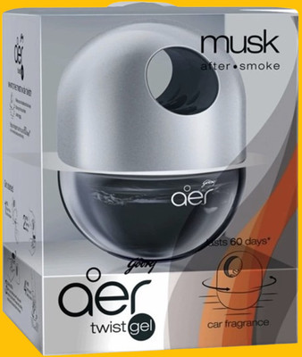 Godrej Musk Car Freshener Car Freshener Diffuser Aer_Twist188(45 g)