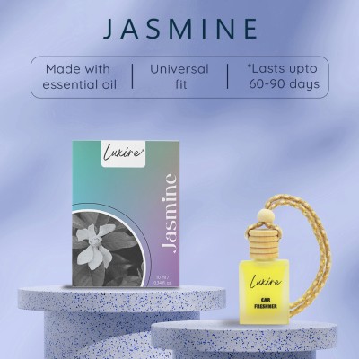 LUXIRE JASMINE Car Freshener Diffuser(10 ml)