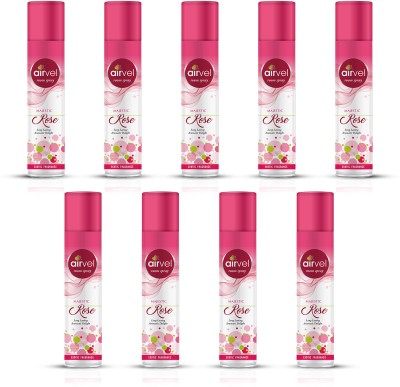 Airvel Majestic Rose Spray(9 x 217 ml)