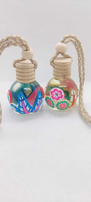 Enlushed Rose Rush Car Freshener Diffuser Car Freshener Hanging/Car Perfumes Accessories Long Lasting Rose Rush fregrance (2 x 10ml)(2 x 1 Units)