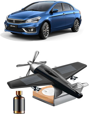 YUNEIK Car Aroma Air Freshener Perfume Solar Power Rotating Perfume Diffuser For Car Diffuser 50_YK-BLACK FAN-317(100 g)