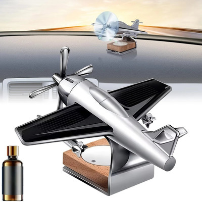 Otoroys Oceanic Car Freshener Diffuser Helicopter alloy Solar Car Air Freshener Aromatherapy Car Interior Decoration Accessories Perfume(5 ml)