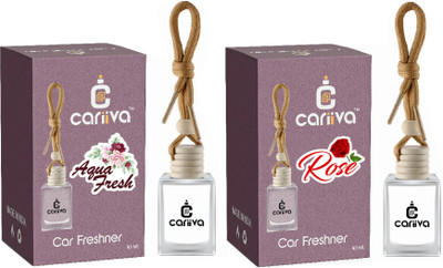 Cariiva AQUAFRESH-ROSE Car Freshener Diffuser CR_02(2 x 10 ml)