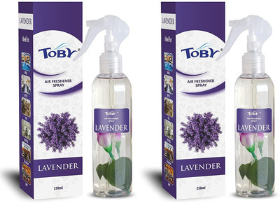 TOBY Lavender Car Freshener Spray 007(2 x 1 Units)