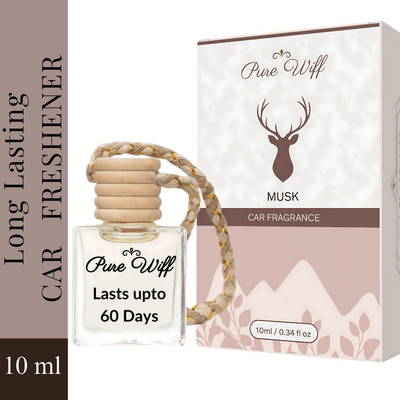 Pure Wiff Musk Car Freshener Diffuser Musk Car Perfume Hanging Pod(10 ml)