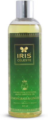 IRIS Celeste Lemongrass & Ginger Vaporizer & ultrasonic Diffuser Aroma Oil Celeste Vaporizer and Ultrasonic Diffuser oil(485 ml)