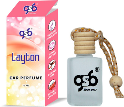 GANDHI SUGANDH BHANDAR Layton Hanging Air Freshener Inspired From PDM Layton Car Freshener Diffuser laytoncar(10 ml)