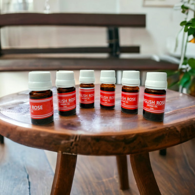 oberlo Rose, Aroma Oil Diffuser for Home Fragrance 10ml Each (Set of 6)(6 x 1 Units)