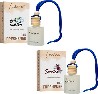 LUXIRE COOLWATER-EXOTICA Car Freshener Diffuser lxcombo(2 x 10 ml)