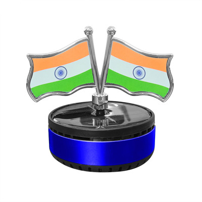 play run Premium Quality Indian Flag Shape Solar Car Perfume Car Freshener Diffuser Set SK-Solar Car Pefume-Indian Flag(5 ml)