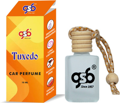 GANDHI SUGANDH BHANDAR Tuxedo Hanging Air Freshener Inspired From Ysl Tuxedo Car Freshener Diffuser tuxedocar(10 ml)