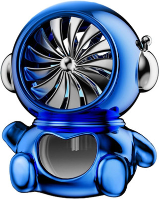 WLEWORLDLOOKENTERPRISES ™ AIR OUTLET FRAGRANCE Blue Car Vent Long Lasting Vent Clip Fan Diffuser Car Fragrance perfume Car Interior, Decoration Perfume(1 Units)