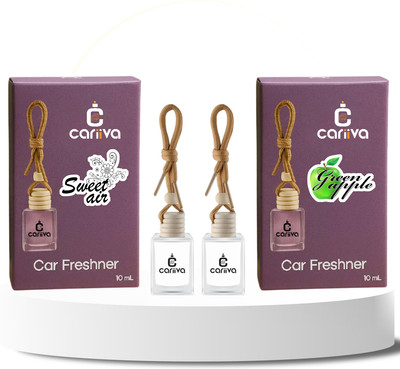 Cariiva SWEET AIR - GREEN APPLE Car Freshener Diffuser CR_02(2 x 10 ml)