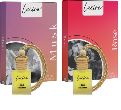 LUXIRE MUSK Car Freshener Diffuser LX02(2 x 10 ml)